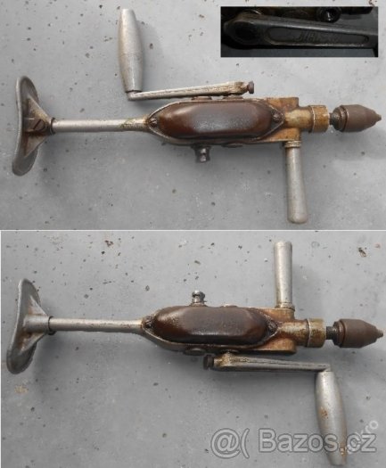 stará ruční vrtačka JASO