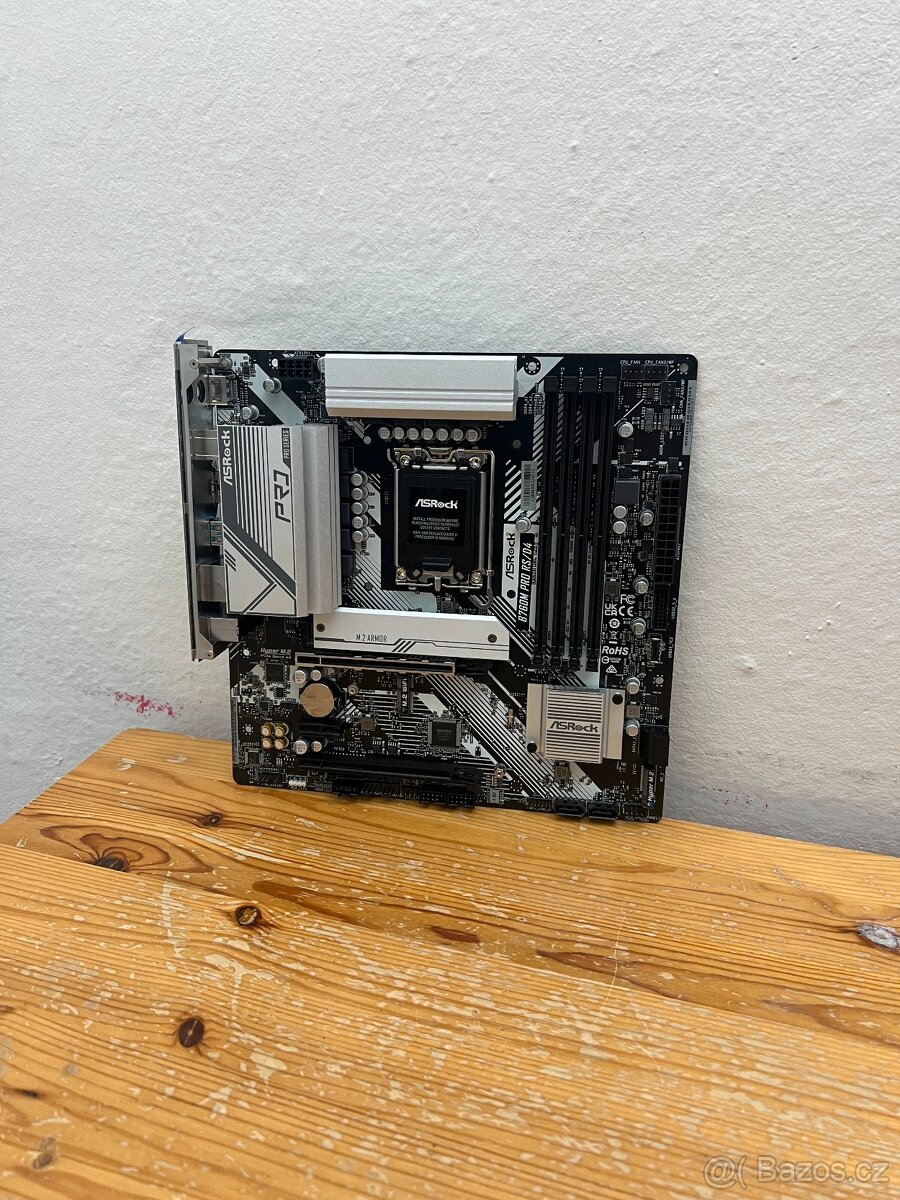 ASROCK B760M Pro RS/D4 Socket intel 1700,Funkční,Záruka