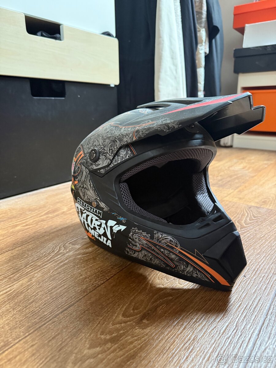 Dětská cross helma Mejia