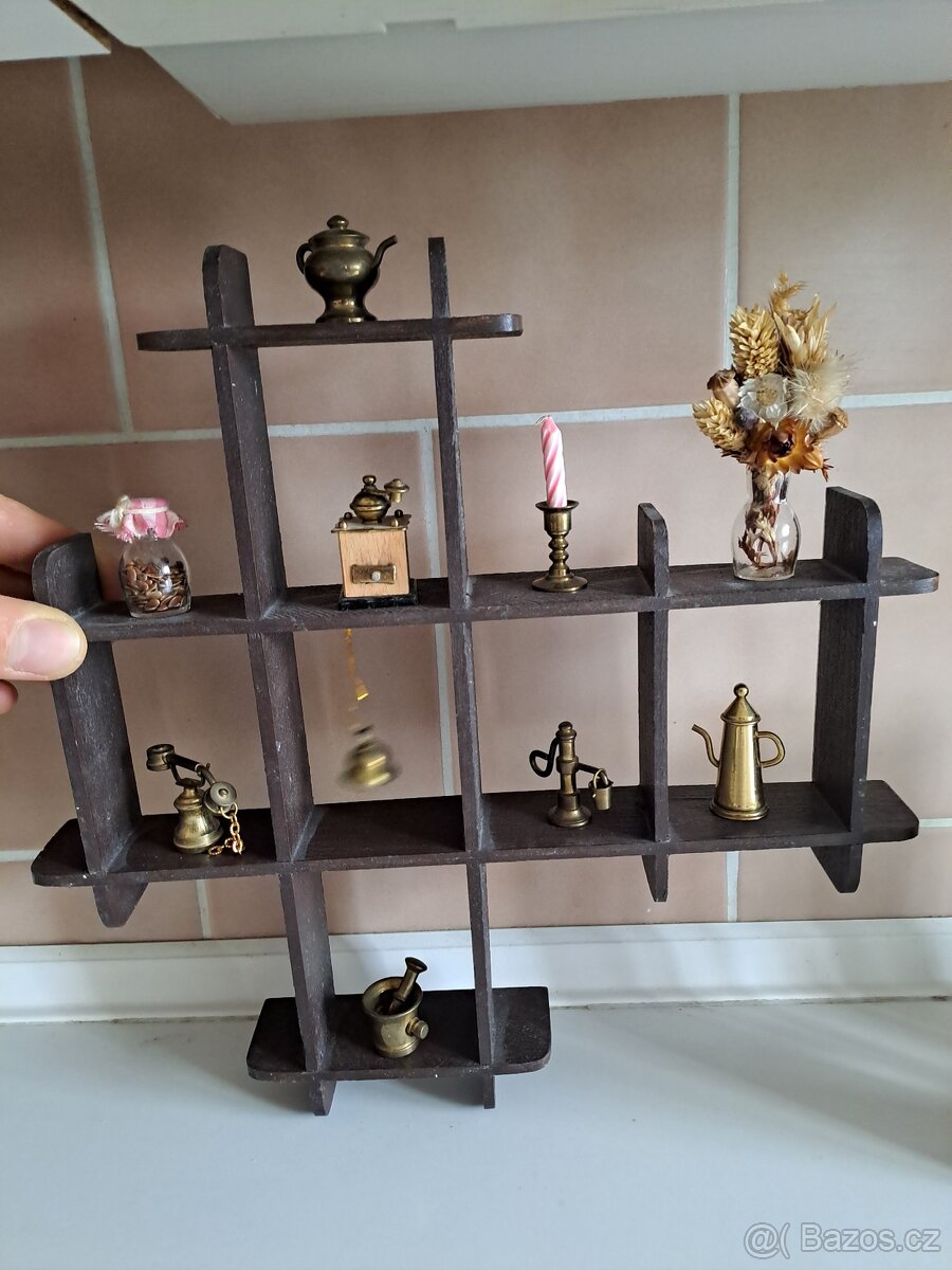 Mosazné retro miniatury