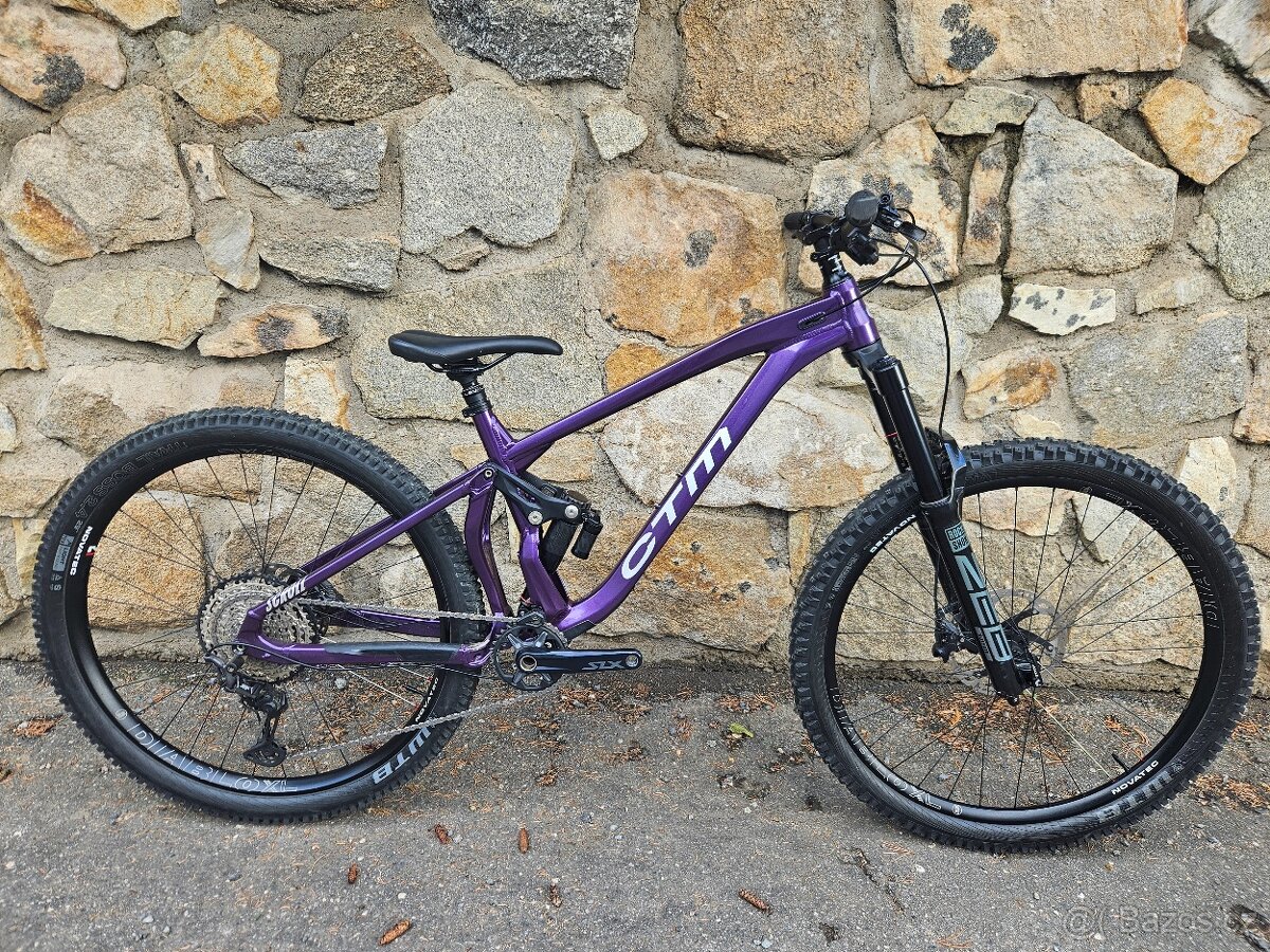 Celoodpružené enduro kolo CTM SCROLL PRO, vel. M