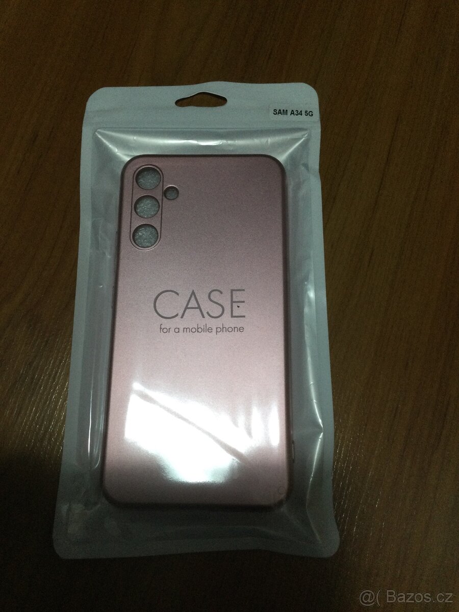 Kryt Samsung A34 / A54 růžový