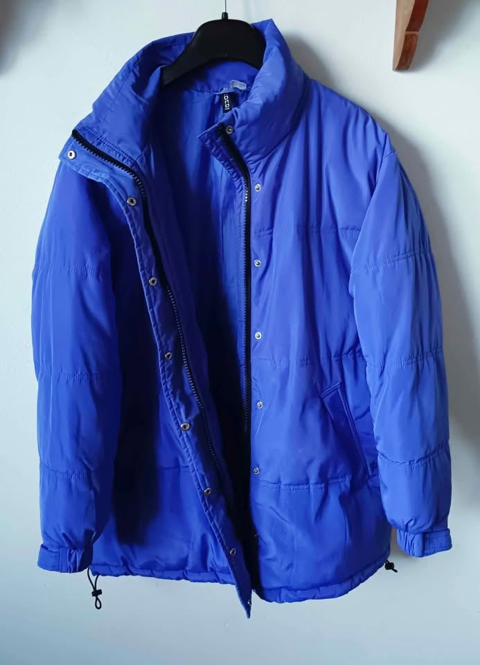 zimní hřejivá oversize bunda 36-H&M