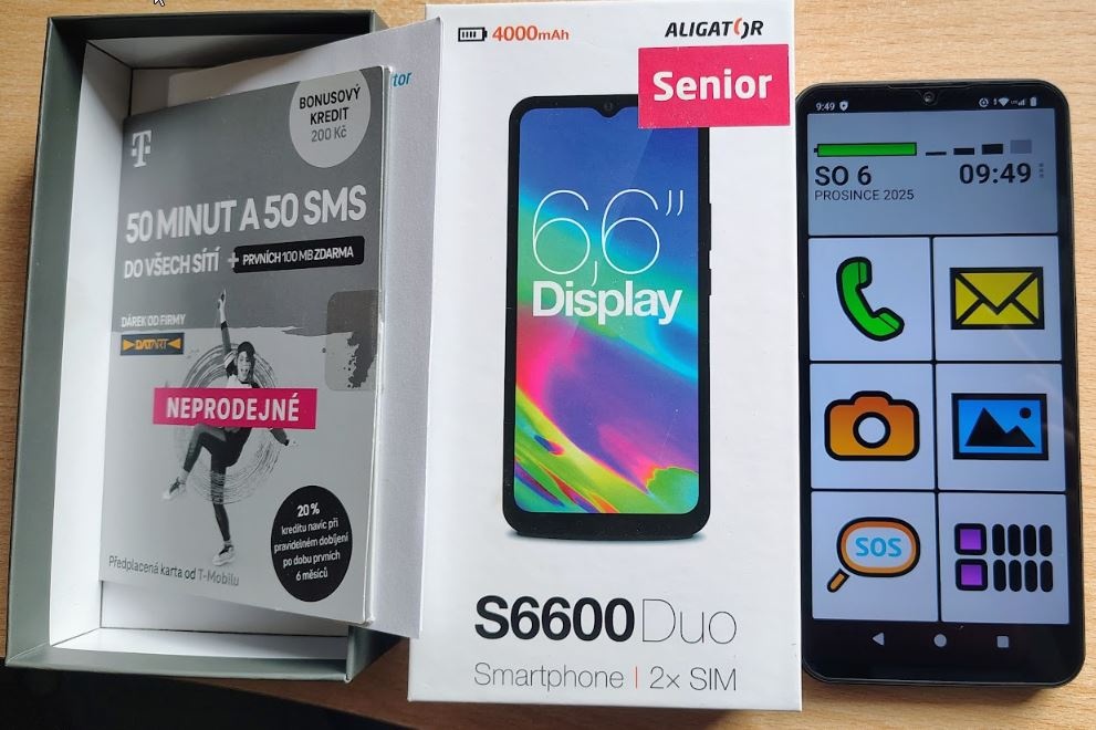 Prodám mobil Aligator S6600