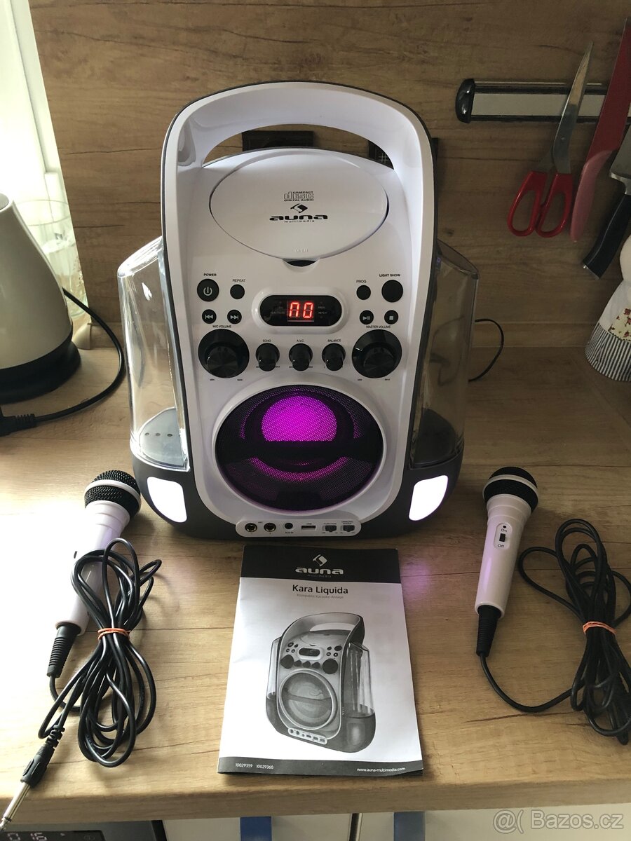 Dětské karaoke/CD přehrávač ,USB přehrávač Auna