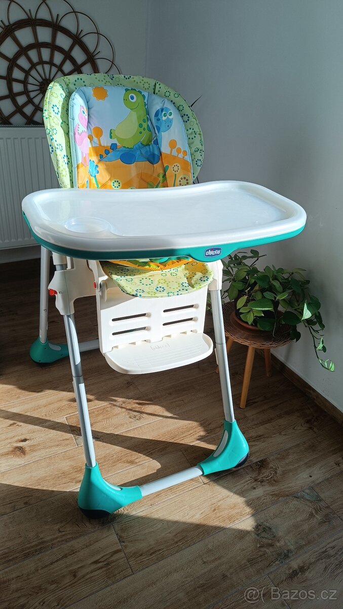 Jídelní židlička Chicco Polly