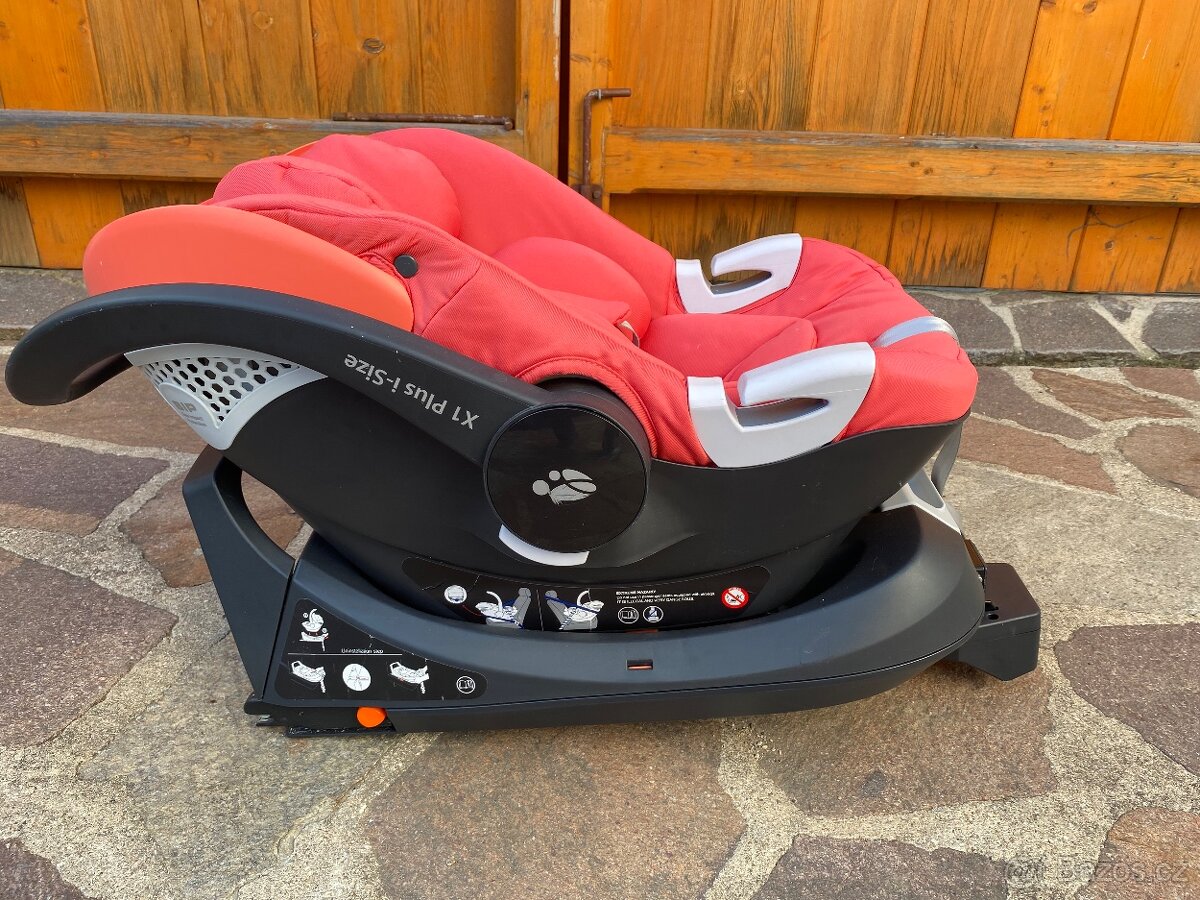 Autosedačka ZOPA X1 PLUS I-SIZE růžová