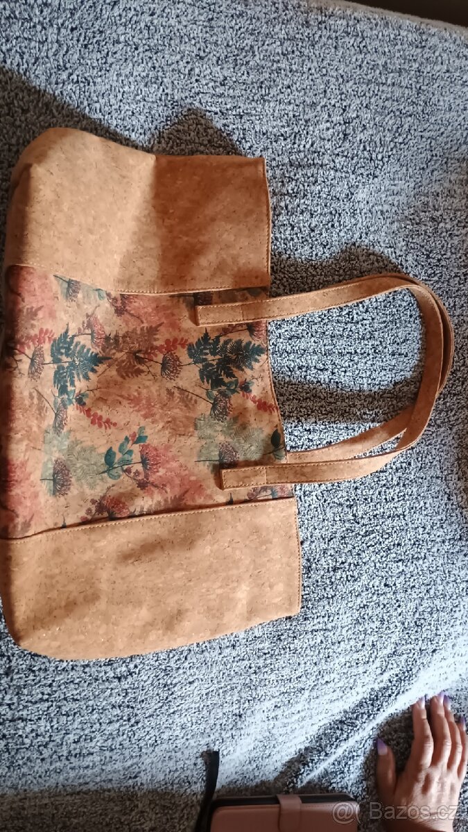 Korková kabelka eco vegan bio