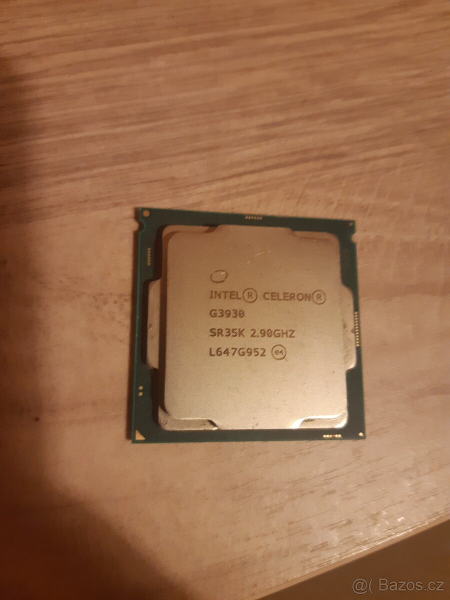 Intel Pentium Celeron G3930 2C/2T, 2,9GHz, socket 1151