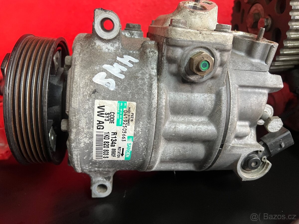 Klimakompresor alternátor tandem pumpy