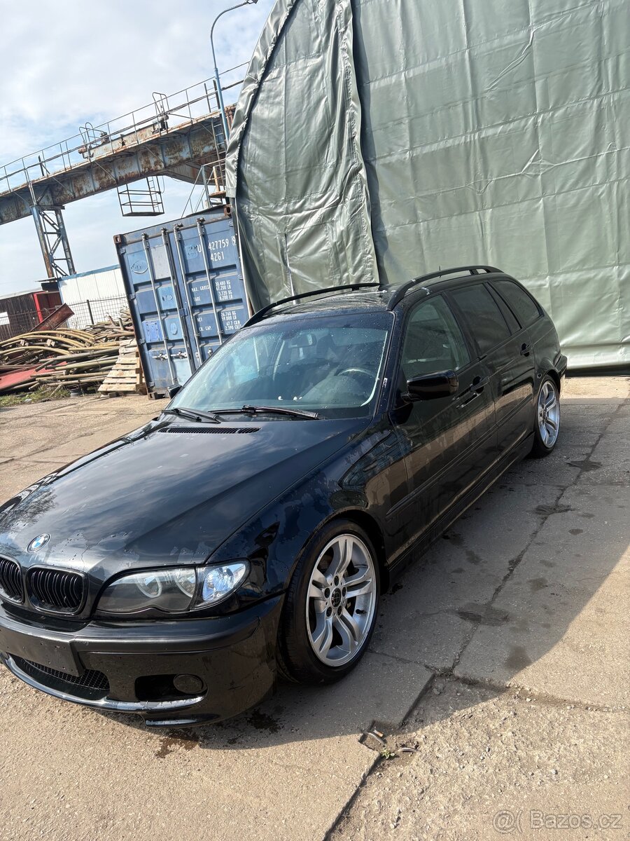 BMW E46 Celý vůz po dílech