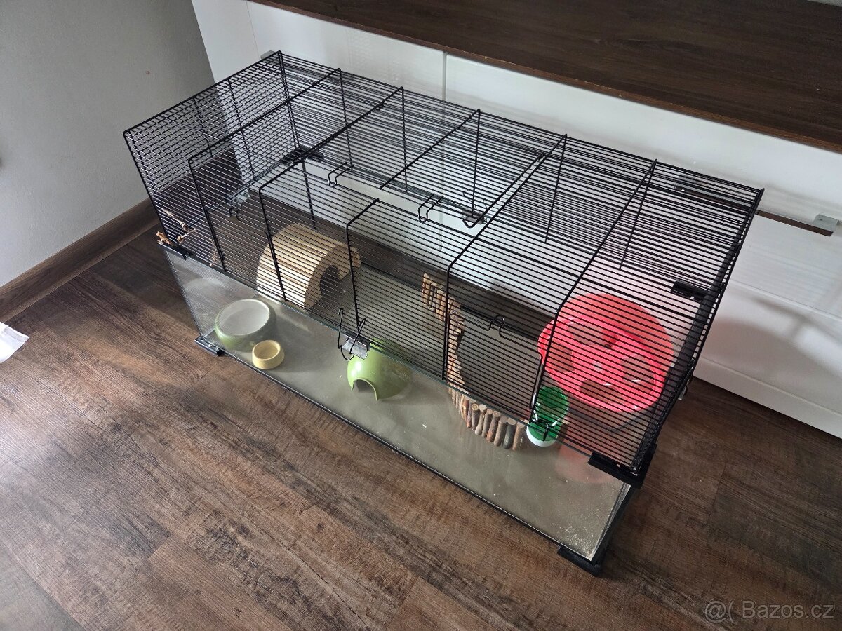 Kleč pro křečka Comfy Vetro Plus Nature 80