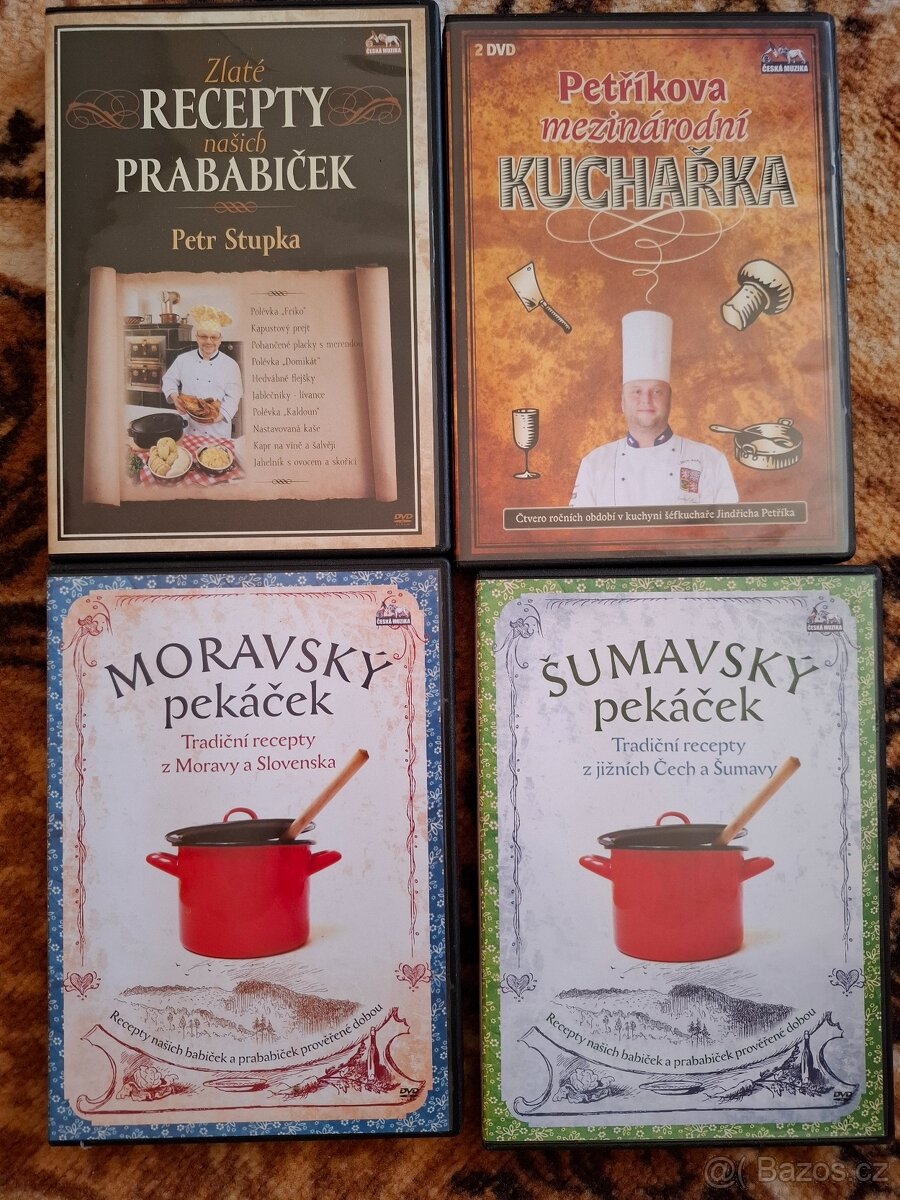 4 x CD kuchařky