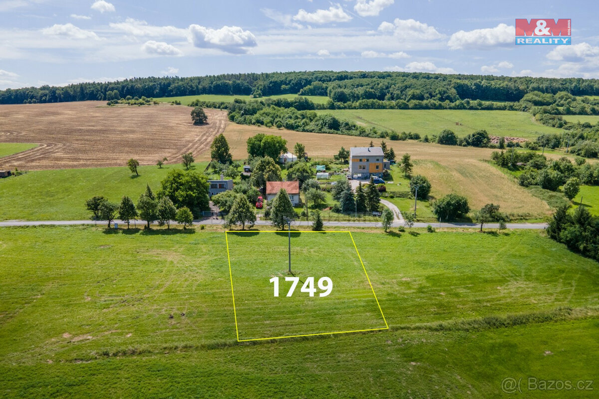 Prodej pozemku k bydlení, 1749 m², Libomyšl