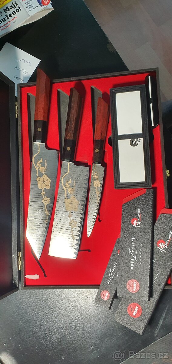 Sada nožů Dellinger 3 ks JOSHI Sakura