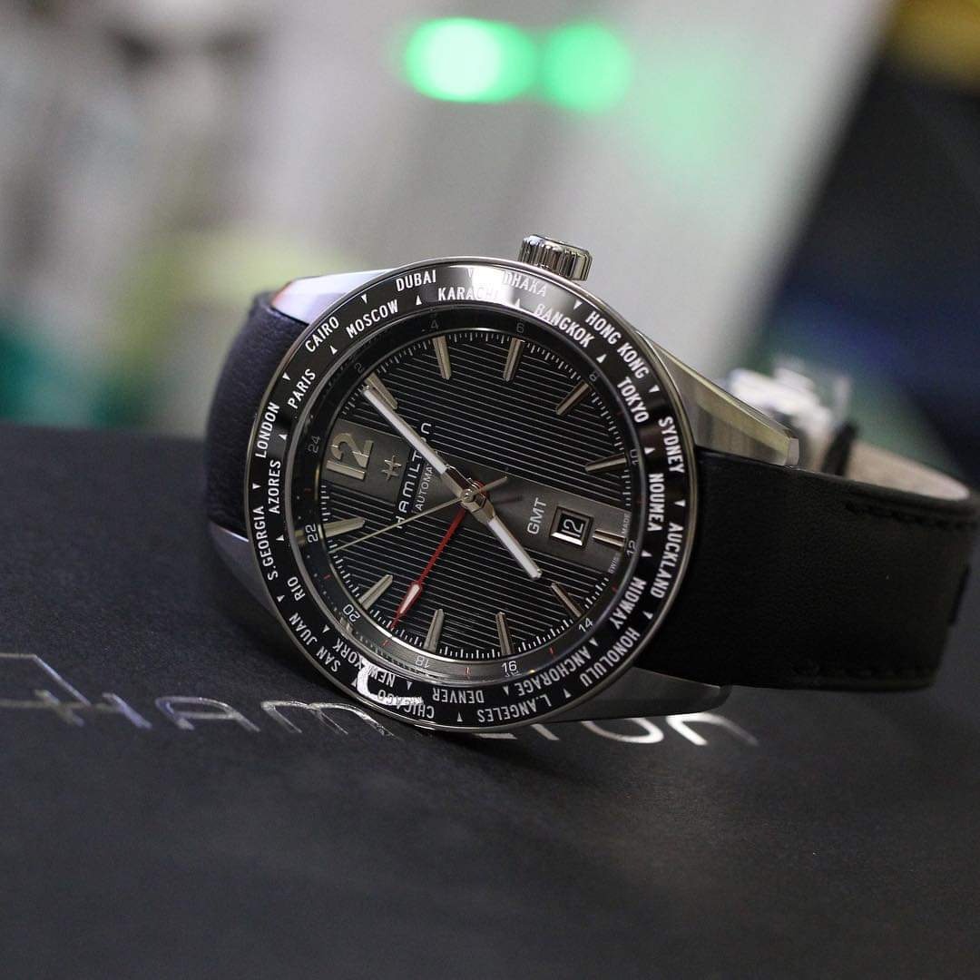 Hamilton, model Broadway GMT, orig. hodinky, NOVÉ