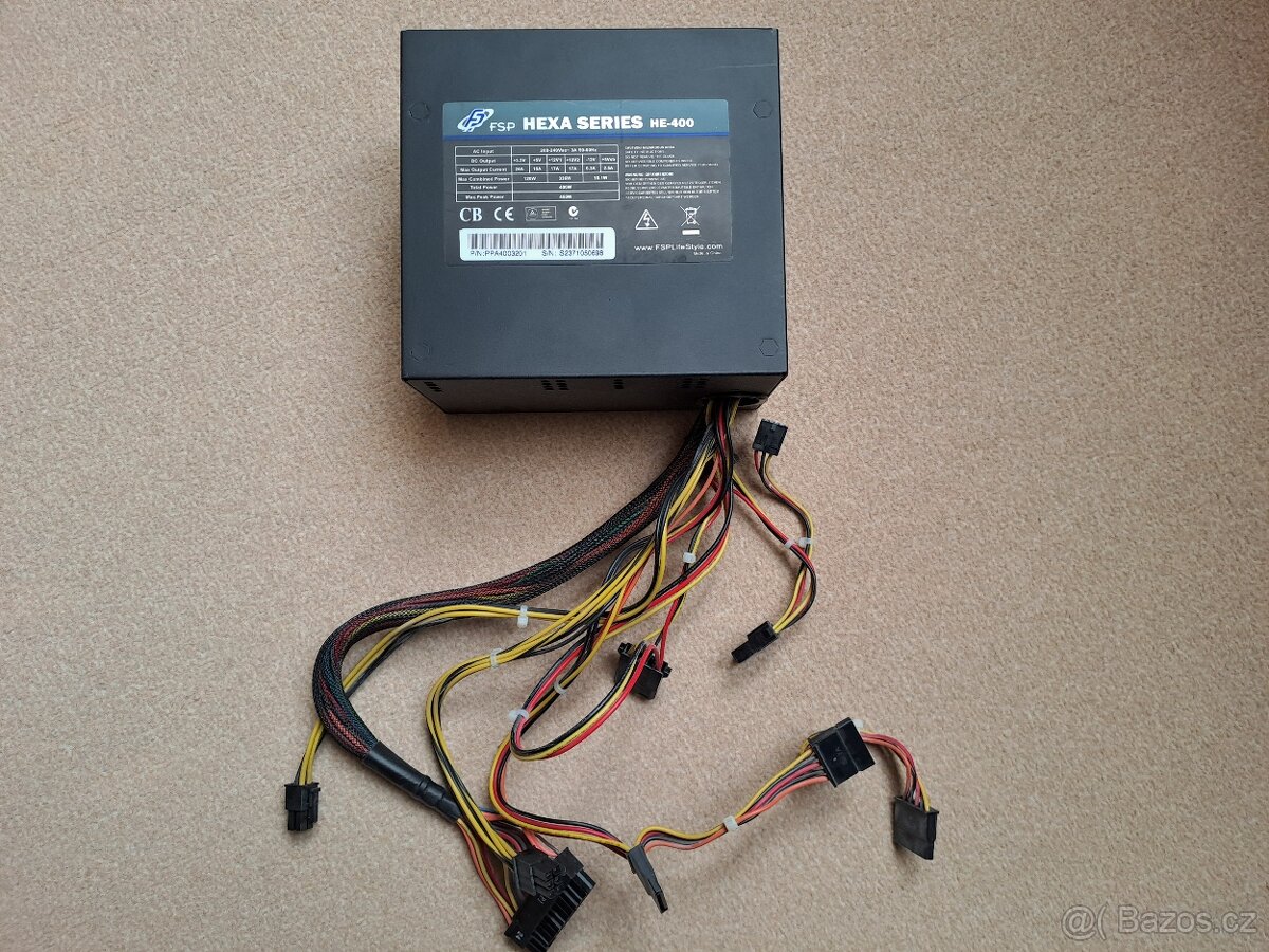 Zdroj FSP HEXA 400W