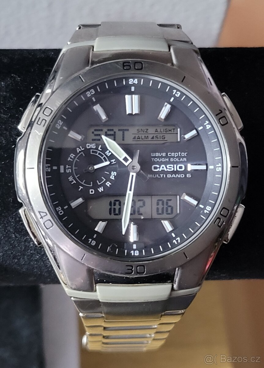 Casio wva m650 radio control, solar