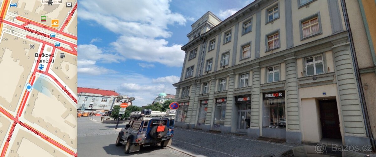 Pronájem bytu 2+1(3+kk) 67 m² Mánesova, Hradec Králové