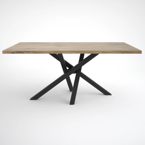 Kovová noha ke stolu Pavouk 72 cm loft, základna stolu