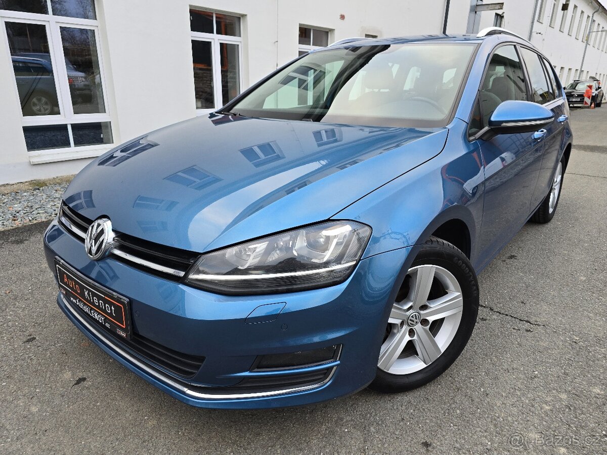 VW GOLF VII 1,4TSI 110kW DSG HIGHLINE 2017 KŮŽE 1.majČR -DPH