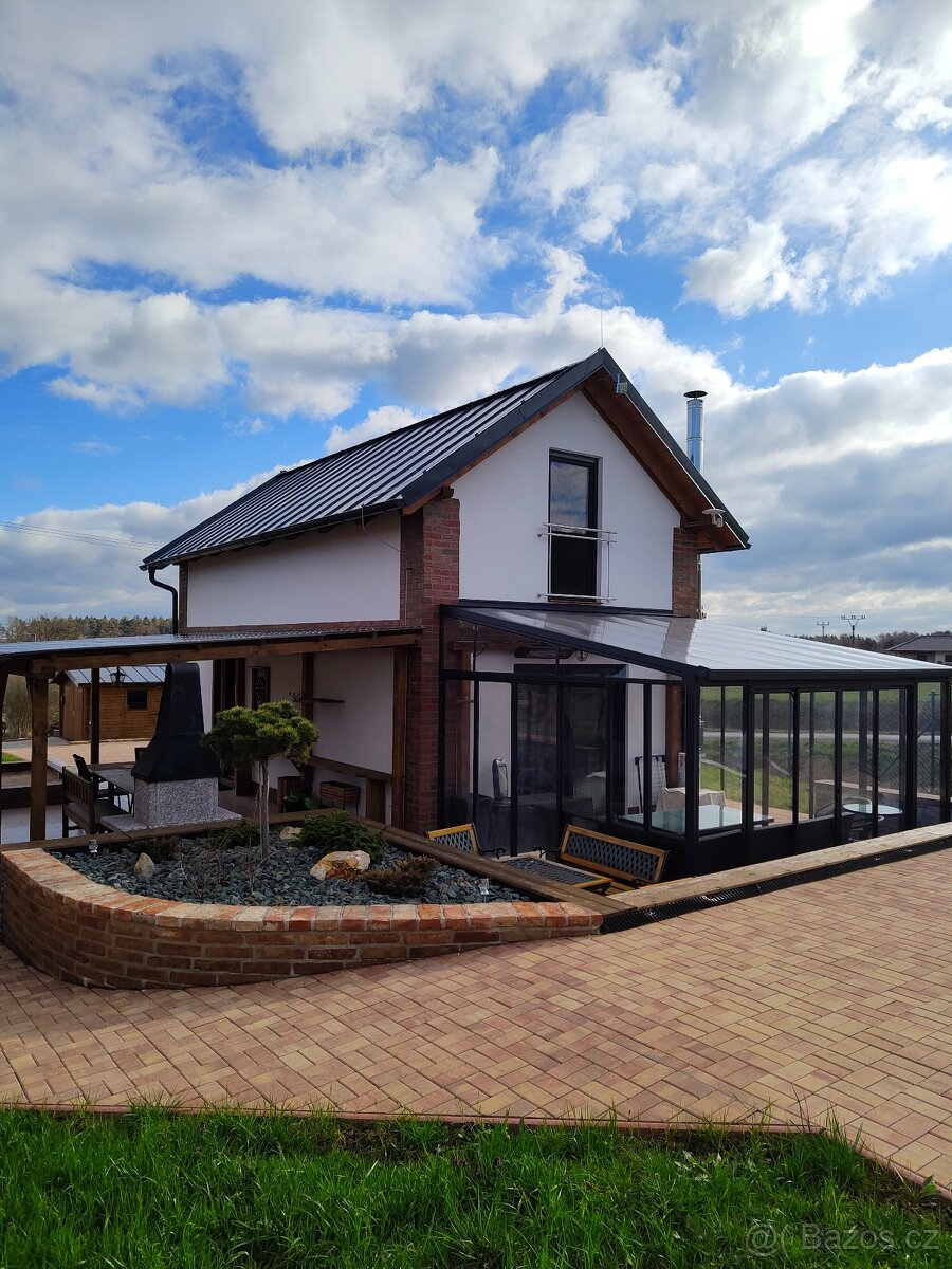 Prodej novostavby chaty 80m2, pozemek 1850m2