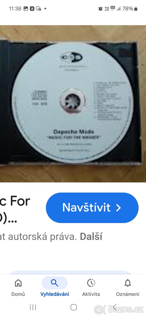 Koupím CD Depeche Mode