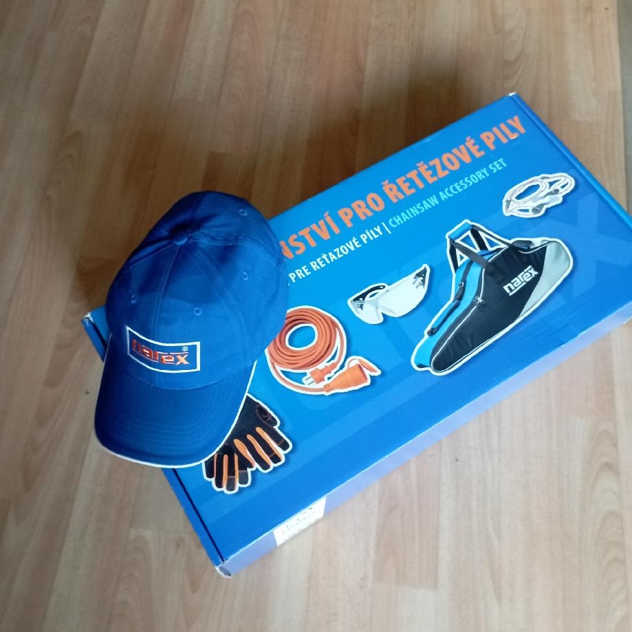 Narex set příslušenství + čepice