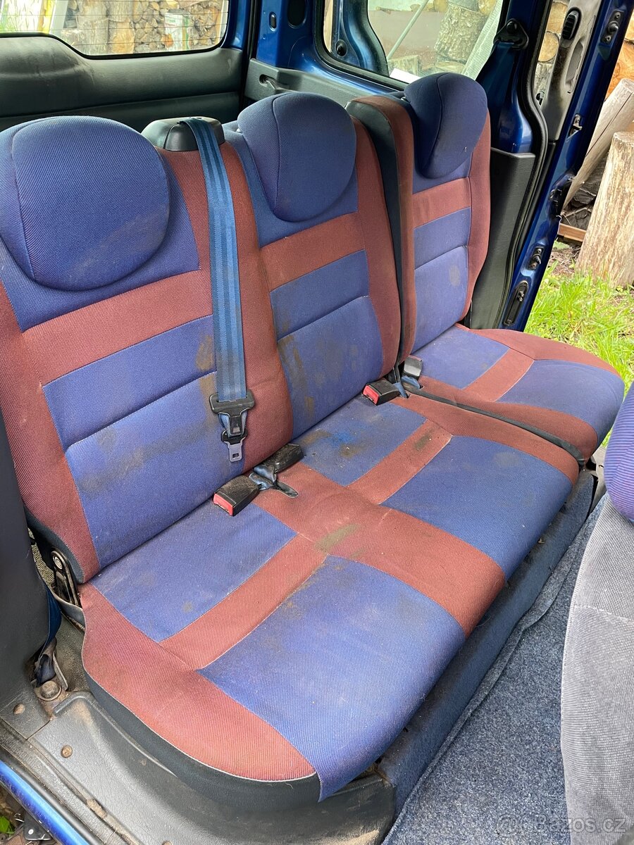 Zadni sedačky Citroen Berlingo