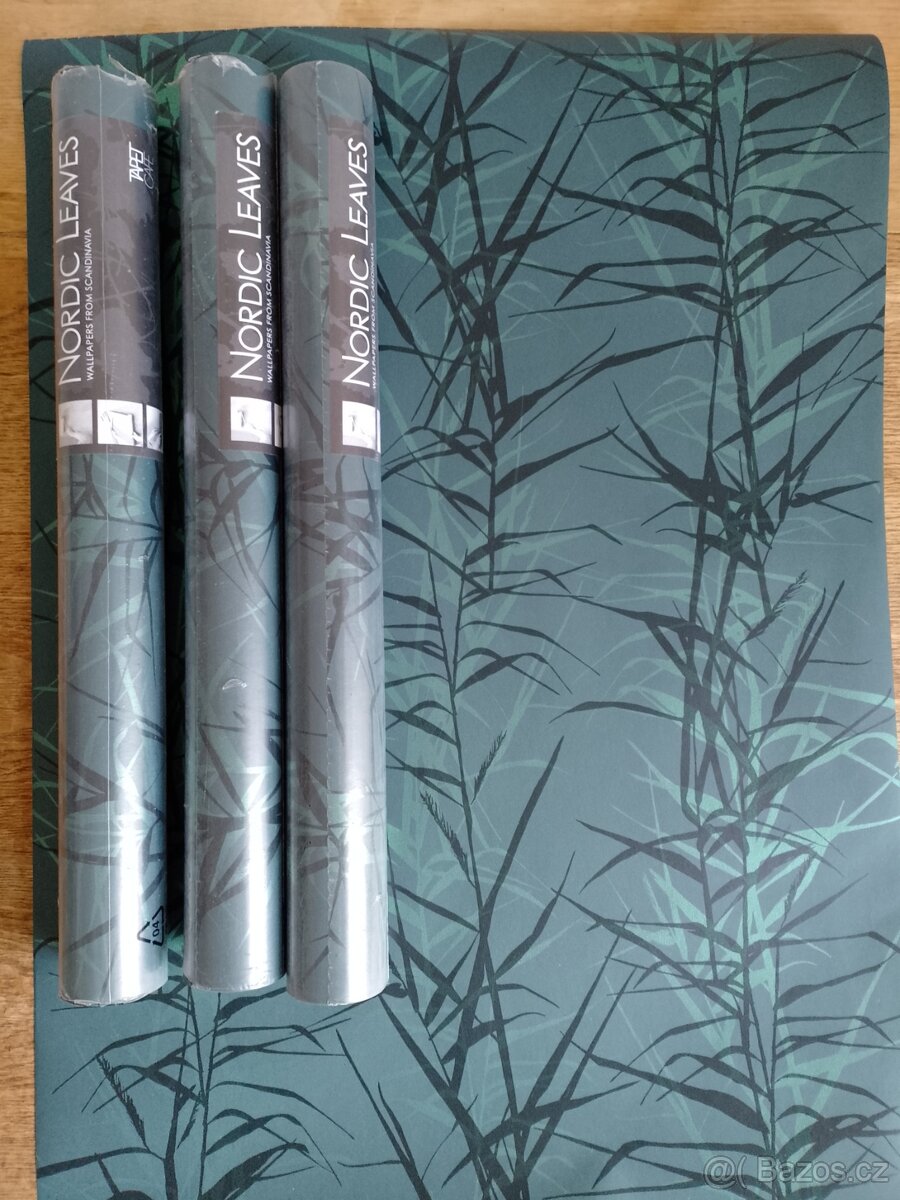 Tapeta Fiona - Nordic leaves, kvalitní