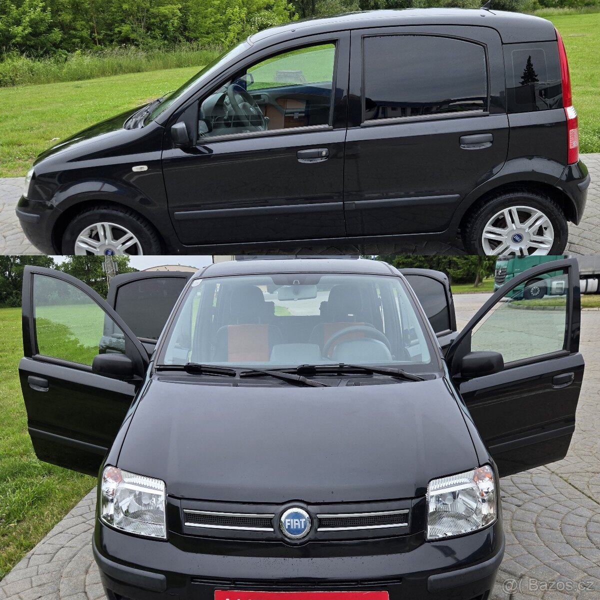HEZKÁ FIAT PANDA 1,3 ČTYŘVÁLEC , KLIMA, ALU , PARK SENZORY