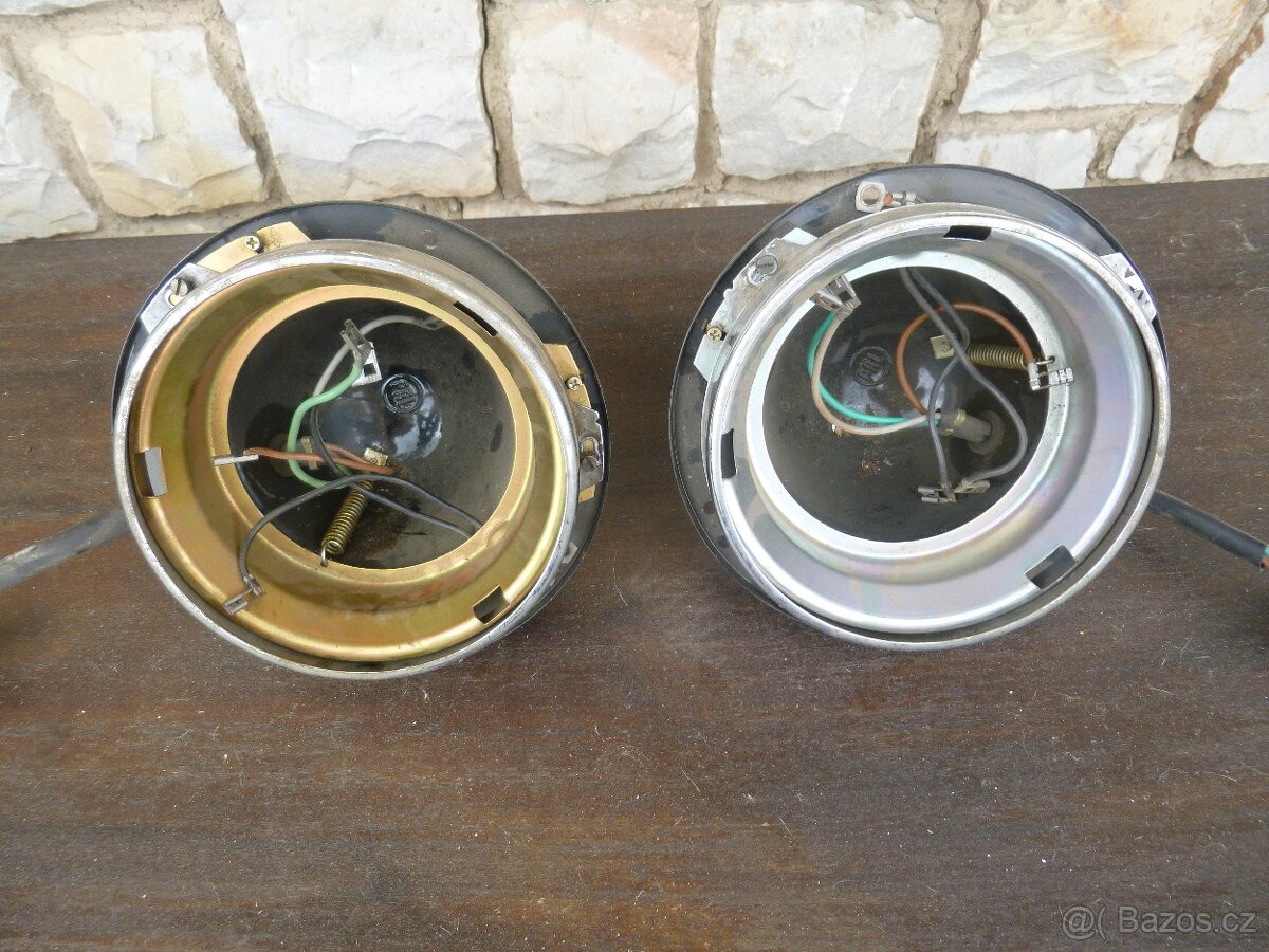 Přední lampy
