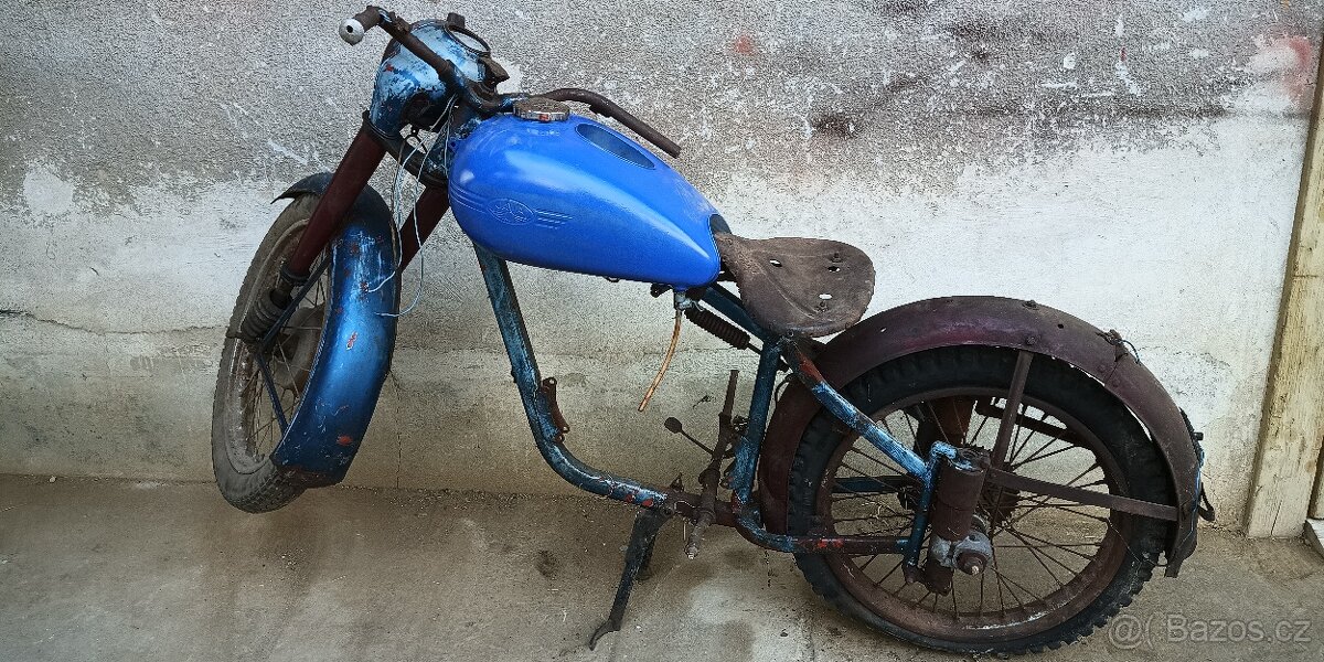 jawa perak 350 s dovozovými TP