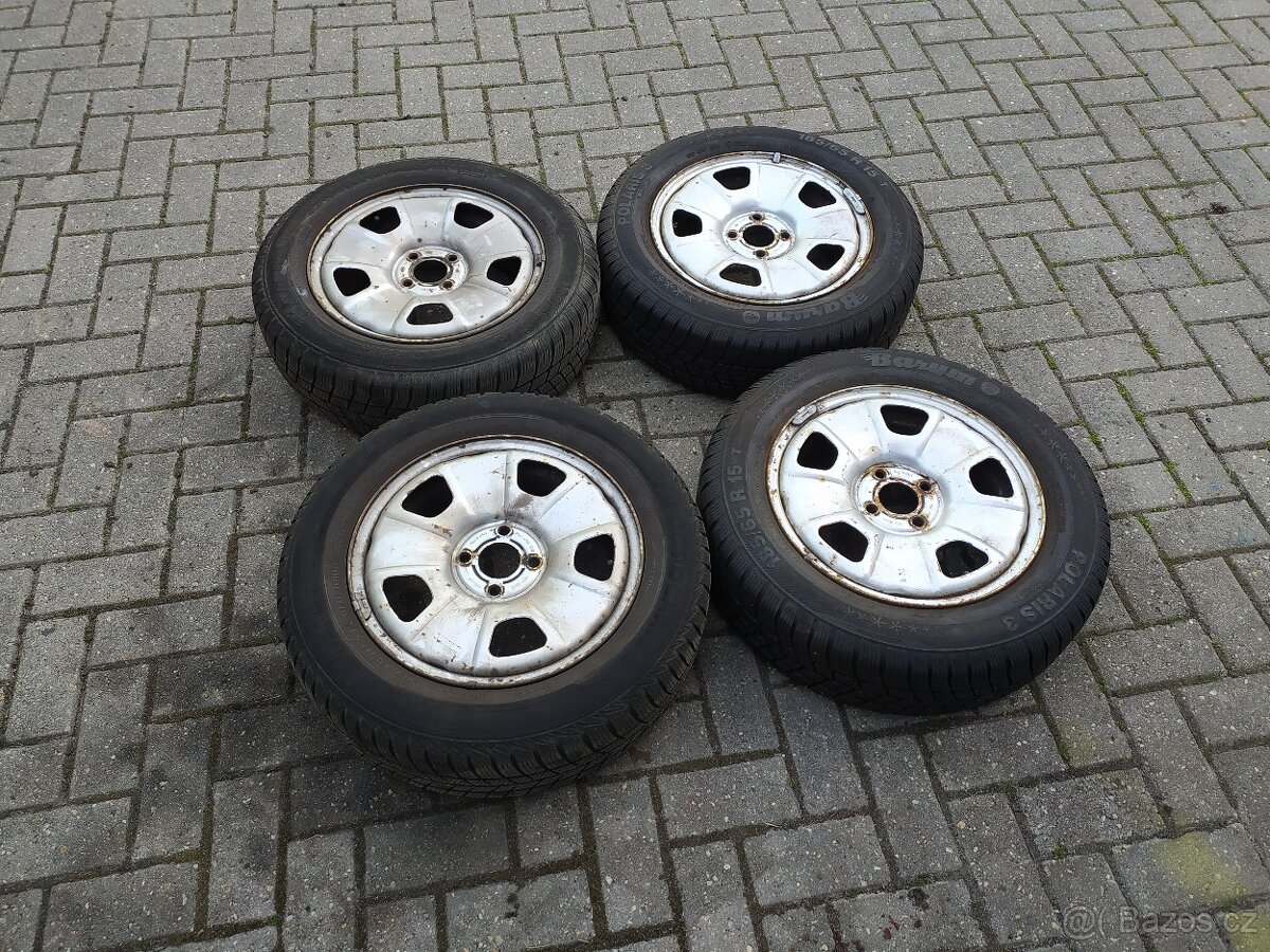 4x kolo 4x100 R15 Renault - Dacia