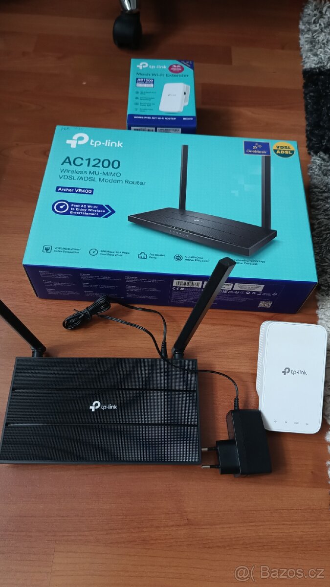 TP-link Archer VR400 - pouze Modem