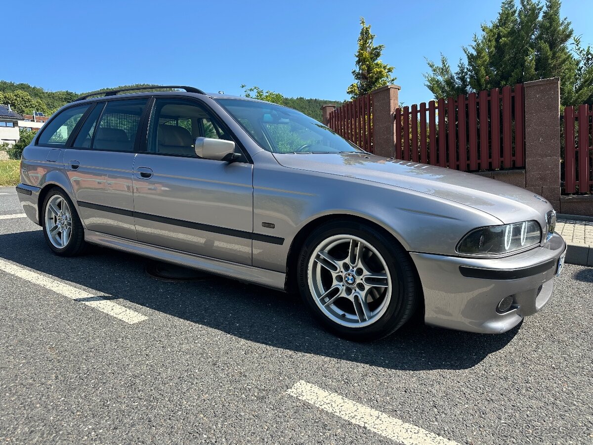 BMW E39 528i manual , 262tis.km, m-packet , slušný stav