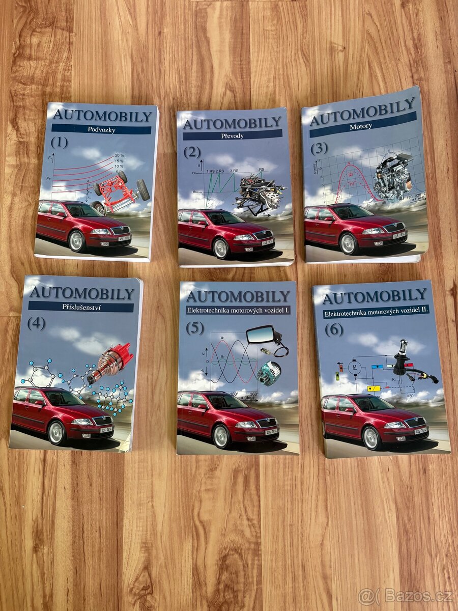 Učebnice Automobilů a Strojírenské technologie