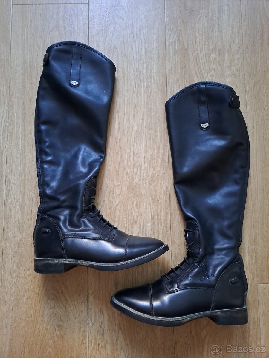 Vysoké jezdecké boty Horze, vel. 40