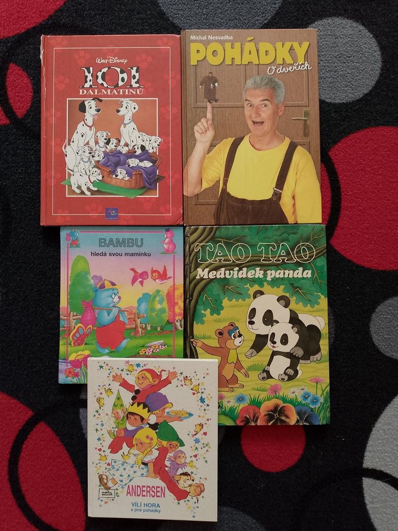 Dětské knížky - celak za 50 kč