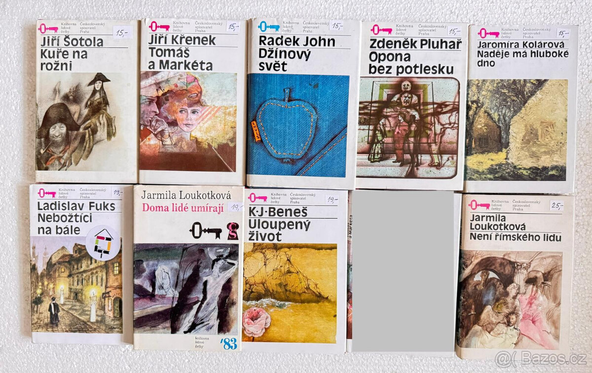 Knihy z edice KLÍČ - celkem 9 ks viz seznam