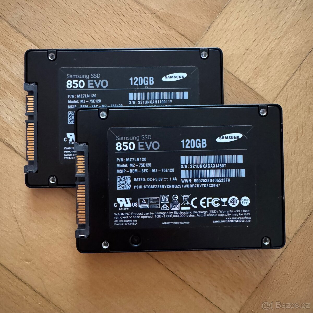 SAMSUNG 850 EVO 120 GB (2,5" SSD)