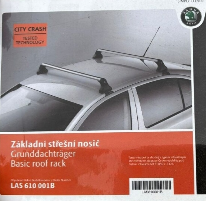 Střešní nosič Octavia II liftback originál