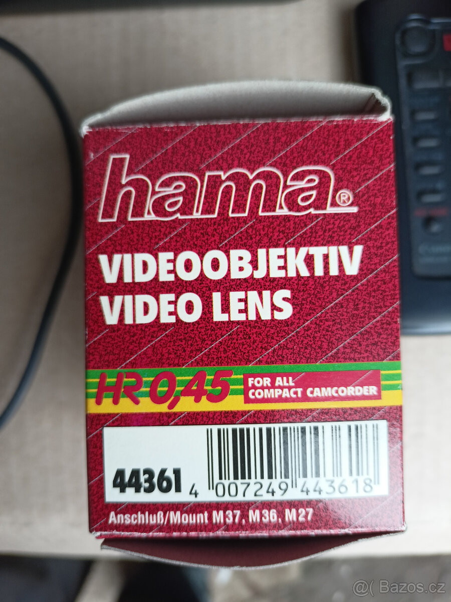 Objektiv Hama HR 0,45 a Skylight M37