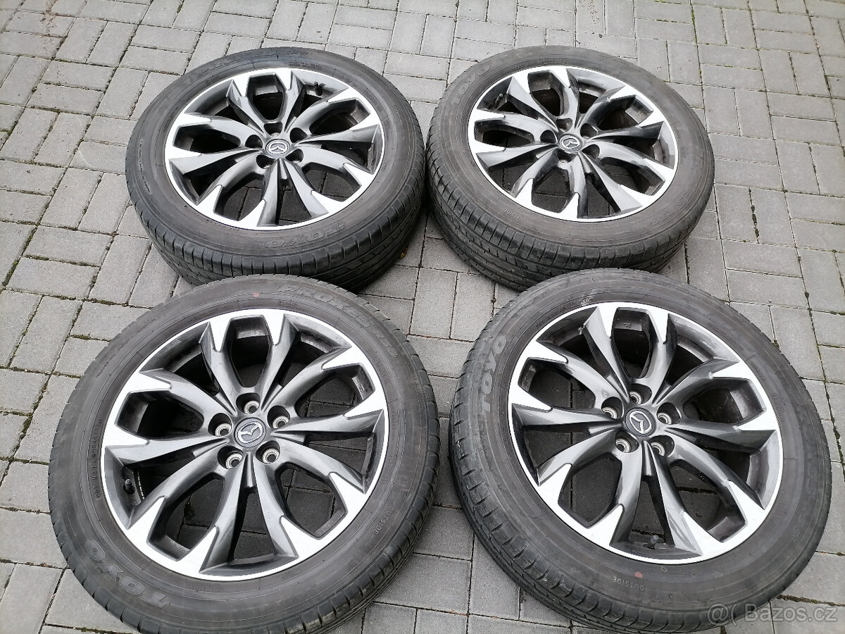 Mazda CX-5 orig alu kola NAKAMA 7Jx19 ET50 114,3