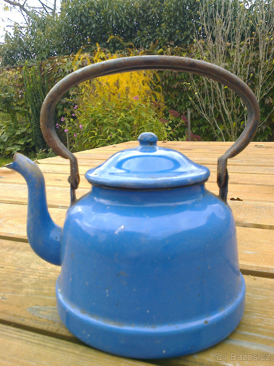 Retro smalt. konvice k dekoraci – prodám