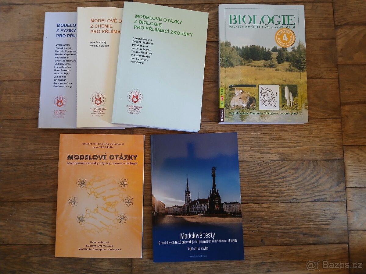 Modelové otázky na lékařské fakulty