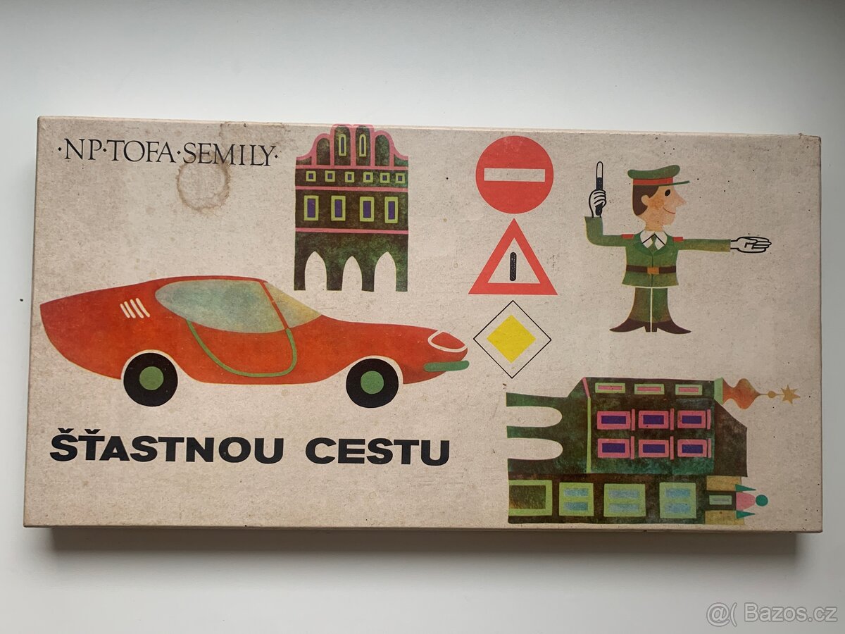 Retro hra Šťastnou cestu