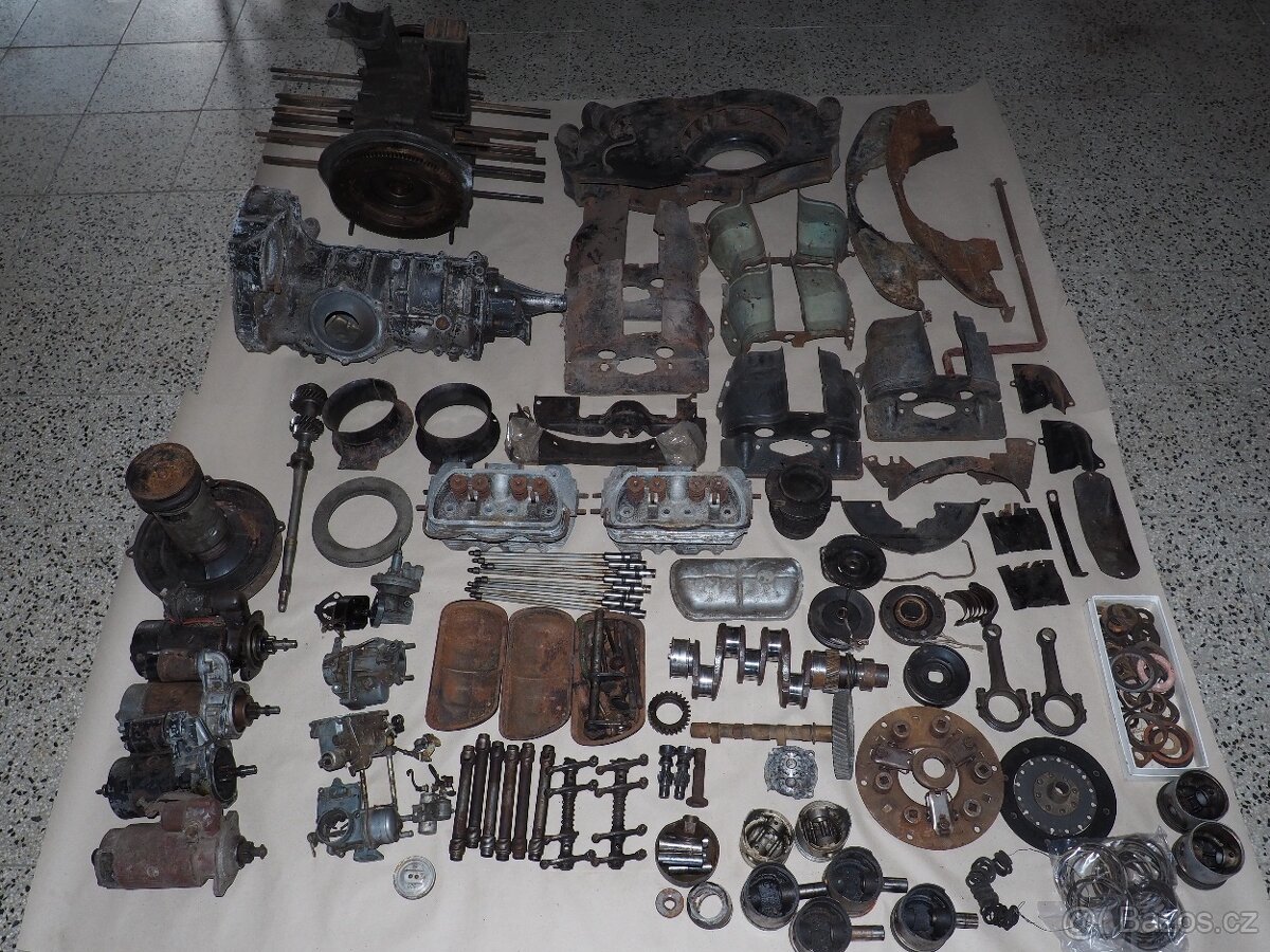 VW Brouk Käfer - motor a další ND