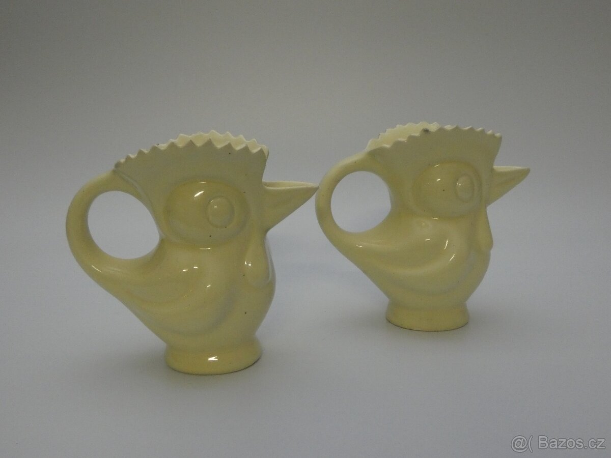 Kohout Art deco Ditmar Urbach 2 ks