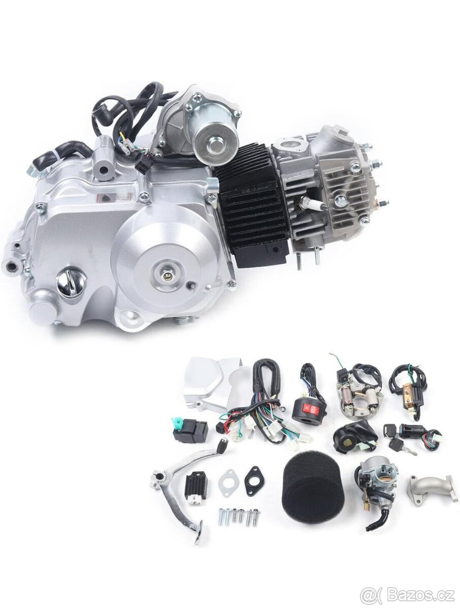 Benzínový motor Futchoy 4T 125 ccm, elektrostartér